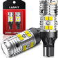 LASFIT 921 LED Bulb Reverse Lights, 912 T15 Back Up Light CANBUS Error Free W16W 906 Reversing Bulb 904 916 6000K Xenon White New Upgrade Design, Plug and Play (Pack of 2)