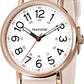 Hourstar Women's Analog Nurse Watch with Second Hand for Nursing, 12/24 Time, Silicone Band, Easy Read