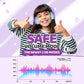 Kids Bluetooth Headphones, Lightweight Wireless Headphones for Kids, 85/94dB Volume Limited, 60 Hours Playtime, Bluetooth 5.3, Over-Ear Toddler Headsets with Built-in Mic-Purple