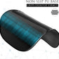 MROCO Ergonomic Mouse Pad with Gel Wrist Rest, Smooth Wrist Support Surface, Non-Slip PU Base for Pain Relief, Comfortable Mousepad for Computer, Laptop, Office & Home, 9.4 x 8.1 in, Black