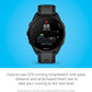 Garmin Forerunner 165, Running Smartwatch, Colorful AMOLED Display, Training Metrics and Recovery Insights, Black