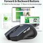 acer Wireless Mouse for Laptop, 2.4GHz Computer Mouse 3 Adjustable DPI Office Cordless USB Mice with USBA Receiver, 6 Buttons, 1600 DPI, Medium to Large Sized Hands Compatible with PC, Laptop, Desktop