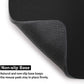 Audimi Small Mouse Pad 6 x 8 Inch, Mini Mouse Pad Thick for Laptop Wireless Mouse Home Office Travel, Portable & Washable (Black)