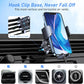 Blukar Car Phone Holder Mount, Super Stable Air Vent Cell Phone Car Mount with 2025 Metal Hook Clip, 360° Rotation,One Button Release for iPhone, Galaxy, Google, and All Other Smartphones