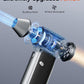 WOLFBOX MF200 Compressed Air Duster with Removable Battery & 4 Nozzles, Cordless 3-Speed Adjustable Mini Blower for Computer Keyboard, Car Cleaning, Home, and Outdoor Use