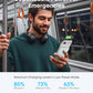 Anker Nano Power Bank, Ultra-Slim 5,000mAh Magnetic Wireless Charging Battery, Qi2 Certified 15W Max MagSafe-Compatible Portable Charger, Ergonomic Design, for iPhone Air/17/16 Series