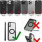 snanlen Upgraded 360° Nano Gel Vacuum Magnetic Phone Holder, Car Phone Holder for Magsafe[108+LBS Strongest Suction & 3000gf Strongest Magnetic], Suction Cup Phone Mount for Car/for iPhone 17 Pro Max
