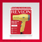 REVLON Compact Hair Dryer | 1875W Lightweight Design, Perfect for Travel, (Yellow)