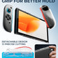 Pro Controllers Accessories Bundle for Nintendo Switch 2 18-in-1: Carrying Case, Screen Protector, Thumb Grip for Joycon, Dockable Console Protective Cover Shell, Steering Wheel, 2025 Switch2 Game Kit
