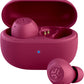 JLab Go Pop ANC True Wireless Earbuds & Charging Case, Fuchsia, Active Noise Cancelling, 10mm Drivers, Dual Connect, Customize Your Sound with App, Be Aware Mode, Compact Fit, MEMS Microphone