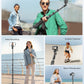 SENSYNE 62" Phone Tripod & Selfie Stick, Extendable Cell Phone Tripod Stand with Wireless Remote and Phone Holder, Compatible with iPhone Android Phone, Camera