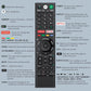 Voice Replacement Remote Control for Sony-Bravia-TVs，for All Sony 4K UHD LED LCD HD Smart TVs. 1-Year Warranty.