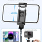 Portable Selfie Stick, 4 in 1 Extendable Phone Tripod Stand with Detachable Wireless Remote & Phone Holder 360° Rotating Mini Travel Tripod Compatible with iPhone 16/15/14/13 Pro/Android/Gopro