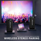 Ortizan Portable Bluetooth Speaker (1nd Gen), IPX7 Waterproof, Wireless, Big Sound and Deep Bass, TWS Pairing, 30Hrs of Playtime, Valentines Day Gifts for Him, Birthday Gifts for Men Women - Black