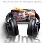 Picun B8 Bluetooth Headphones, 120H Playtime Headphone Wireless Bluetooth with 3 EQ Modes, Low Latency, Hands-Free Calls, Over Ear Headphones for Travel Home Office Cellphone PC Black