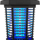Klahaite Bug Zapper Outdoor, Electric Mosquito Zapper, Fly Zapper Indoor Fly Traps, Mosquito Repellent Outdoor Patio and Backyard Covers 1/2 Acre, 3 Prong Plug, 4200V, ABS Fireproof Plastic Outer