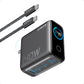 Anker Laptop Charger, 140W Max 4-Port GaN USB C Charger Block with Smart Display, Fast Charging Power Adapter, Touch Controls for MacBook, iPad, iPhone 17/16 Series (Include 5FT Cable, Non-Battery)