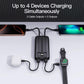 2026 2-Pack 12800mAh Portable Charger with Built in Cables, Travel Essential Battery Pack, 4 Outputs 2 Inputs Slim Power Bank with Cord Wires for iPhone 17/16/15/14, Samsung Galaxy S23/22, Pixel etc