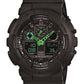 Casio Men's GA-100 XL Series G-Shock Quartz 200M WR Shock Resistant Watch