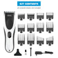 Wahl Clippers Home Pro Cordless Rechargeable Hair Clippers for Men with Precision Haircutting Blades & Secure Snap-N-Lock Attachment Guards – Model 3028835