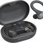 JLab Go Sport+ Wireless Workout Earbuds Featuring C3 Clear Calling, Secure Earhook Sport Design, 35+ Hour Bluetooth Playtime, and 3 EQ Sound Settings (Graphite)