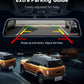 WOLFBOX G840S 12" 4K Mirror Dash Cam Backup Camera, 5.8GHz WiFi Smart Rearview Mirror for Cars & Trucks, Front and Rear View Dual Cameras, Night Vision, Parking Assistance, Included 32GB Card & GPS