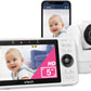 VTech VM901 Smart WiFi Baby Monitor – 1080p Camera, 5" HD Screen, Remote Pan Tilt Zoom, Free App, Night Vision, No Subscription