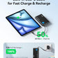 INIU 45W Power Bank, Fast Charging Portable Charger with Built-in USB C Cable, 10000mAh Small Type C Powerbank, Battery Pack for iPhone 17 16 15 14, iPad, Samsung S25 S24 etc Travel Camping Essentials