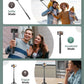 Sensyne 60" Phone Tripod - Selfie Stick, Lightweight All in One Phone Tripod Integrated with Wireless Remote Compatible with All Cell Phones for Selfie/Video Recording/Photo/Live Stream/Vlog（Black）