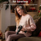 RENPHO Massage Gun with Heat and Cold, FSA Eligible HSA, Valentines Birthday Gifts for Women Men, Portable Percussion Muscle Deep Tissue Massager for Back and Neck, Handheld Massager with Carry Case