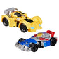Transformers Bumblebee and Starscream Bot Racers, Easy to Change from Robot Toys to Car Toys, Action Figures for Boys and Girls 3+ ( Exclusive)