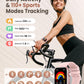 Smart Watches for Women (Android/iPhone), 1.83" HD Smart Watch with Calls/Messages/Notifications, Sleep/Heart Rate/SpO2/Blood Pressure Monitor, 110+ Sports Modes Fitness Tracker Watch, 1000mAh Battery