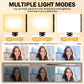 120 LED Selfie Light for iPhone, Portable Phone Light with Clip & Camera Tripod Adapter - 5000mAh Rechargeable, 3 Lighting Modes, CRI 97+ for Video Recording, TikTok, Tripod Mount Rings