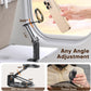 OMOTON TP02 360°Rotating for MagSafe Tripod, Adjustable Aluminum Magnetic Phone Tripod for iPhone 17/16/15/14 Pro Max Air, Foldable Cell Phone Stand Fits Vlog, Gym, Travel Essentials Accessories