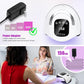Wisdompark 320W UV LED Nail Lamp, Nail Dryer for Gel Polish with 72Pcs Lamp Beads and Automatic Sensor/4 Timer Setting Professional Nail Art Tools