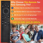 Replacement Remote for Samsung Smart TV (2019–2025), Voice Control Compatible, No Solar Cell