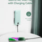 VEGER Portable Charger, Ultra Slim Power Bank Built in Wall Plug and Cables | 10000mAh All in One USB C External Battery Pack, Travel Essentials, Compatible with iPhone, iPad, Samsung, Android, Green