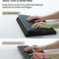 Vaydeer Wrist Rest with Keyboard Stand, Computer Wrist Support Pad, Ergonomic Keyboard Riser Holder Lifter Tray with Wrist Pad, Soft Memory Foam Desk Cushion, Palm Hand Typing for Office Home School