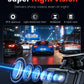 3 Channel Dash Camera for Cars,Triple Lens 4K+1080P+1080P Dash Cam Front Rear Inside,Built-in 5G WiFi & App, Night Vision,24H Parking Mode,Loop Recording,170° Wide Angle,32GB Card Included(Black)