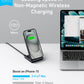 Anker 313 Wireless Charger (Stand), Qi-Certified for iPhone 17/17/17 Pro/17 Pro Max/15/14/13, 10W Fast-Charging Galaxy S23 S22 S21(No AC Adapter)