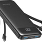 charmast Portable Charger Power Bank with Reinforced Built-in 4 Cables