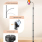 Phone Tripod, 86" Tall Tripod for iPhone with Flexible Gooseneck & Remote, Portable Aluminum Cellphone Stand for Selfies, Video Recording,Travel, Compatible with iPhone Android