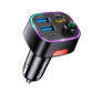 Syncwire Bluetooth 5.4 FM Transmitter Car Adapter 48W (PD 36W & 12W) [Light Switch] [HiFi Bass Sound] [Fast Charging] Wireless Radio Music Adapter LED Display Hands-Free Calling Support USB Drive