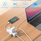 Power Strip Surge Protector - One Beat 6 Widely Outlets with 4 USB Ports (2 USB C), 5 Ft Extension Cord Flat Plug, Wall Mount Outlet Extender Small Power Strip for Travel Home Office College Dorm Room