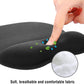 EooCoo Ergonomic Mouse Pad with Wrist Support, Mousepad with Memory Foam Wrist Rest and Non-Slip Base for Computer, Cafe, Home & Office, 9.64 x 8.26 in Office Desk Accessories