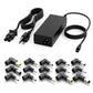 90W Universal Laptop Charger AC Adapter Replacement for Lenovo HP Dell ASUS Acer Samsung Sony Fujitsu Notebook Ultrabook Chromebook Latitude Inspiron Pavilion Power Supply Cord with 15 Tips