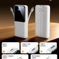 Portable Charger Power Bank - 15,000mAh Battery Pack Portable Phone Charger with Built in Cable 22.5W Fast Charging Powerbank Compatible with iPhone Android Samsung Phone, Travel Camping Essential