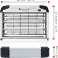 ASPECTEK Insect Killer, Bug Zapper, Powerful 20W Electronic Indoor Fly Zapper for Mosquito, Fungus Gnat, Asian Beetle, Moth, Flying Pests - Indoor Use, Includes 2-Pack Replacement Bulbs