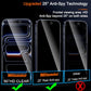 Milomdoi 3 Pack Privacy Screen Protector for iPhone 17 Pro Max [Phone Case Friendly] Accessories Private Film, 3 Pacs Tempered Glass Camera Lens Protector, with Mounting Frame for Apple Anti Spy,Black