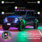 Rock Lights for Trucks, 10 Pods RGB LED Rock Lights with APP/Remote Control & Music Mode, High Bright Multilcolor Waterproof IP68 Rock Neon Light Kits for Pickup Off Road RZR SUV ATV UTV Car